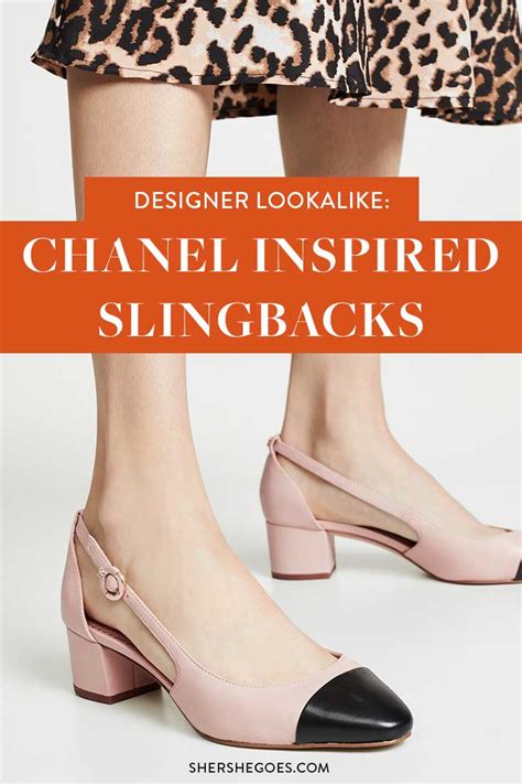 chanelbagusa replica shoe reviews|chanel slingback dupe shoes.